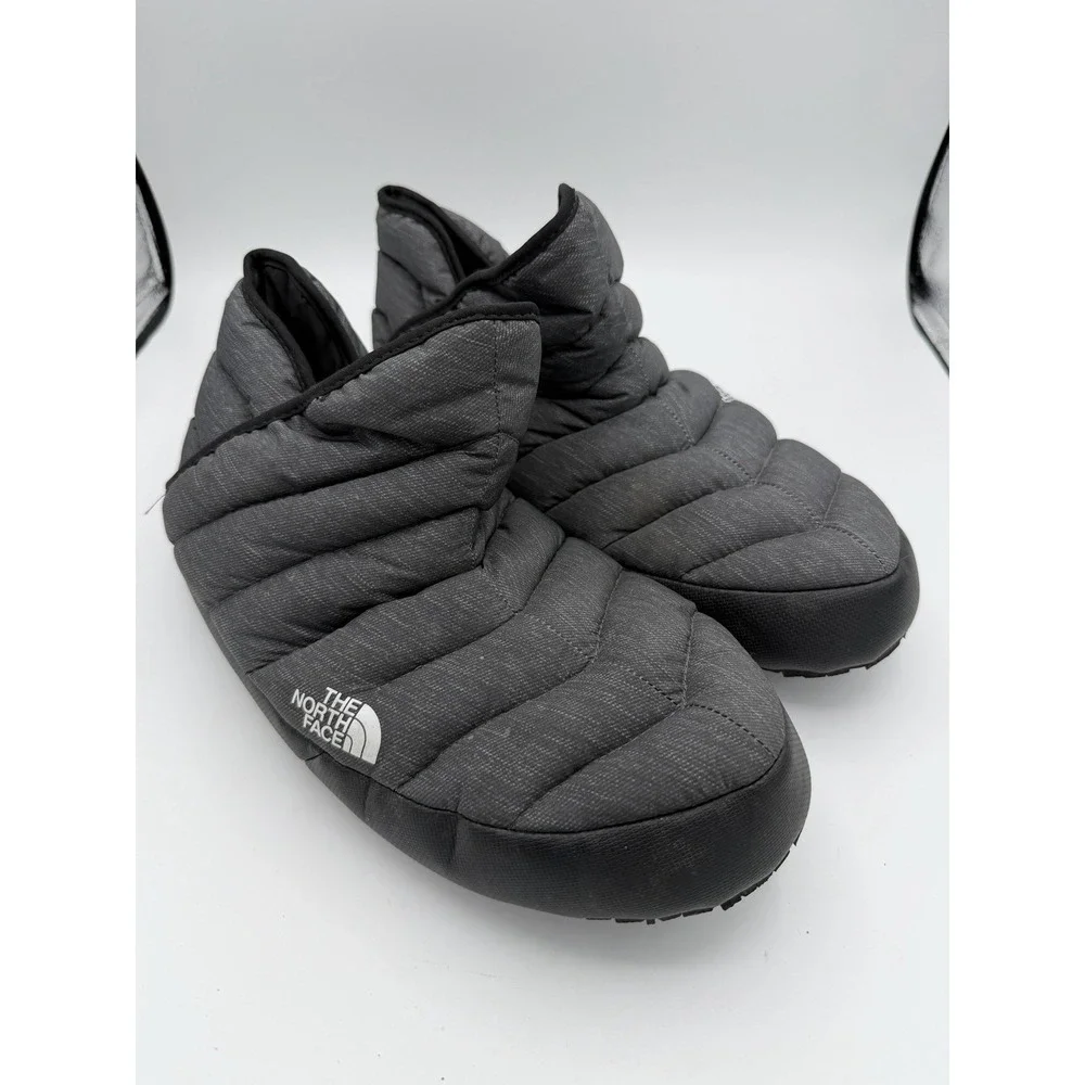The North Face ThermoBall Bootie Men's 12 Gray Insulated Slippers.      5250